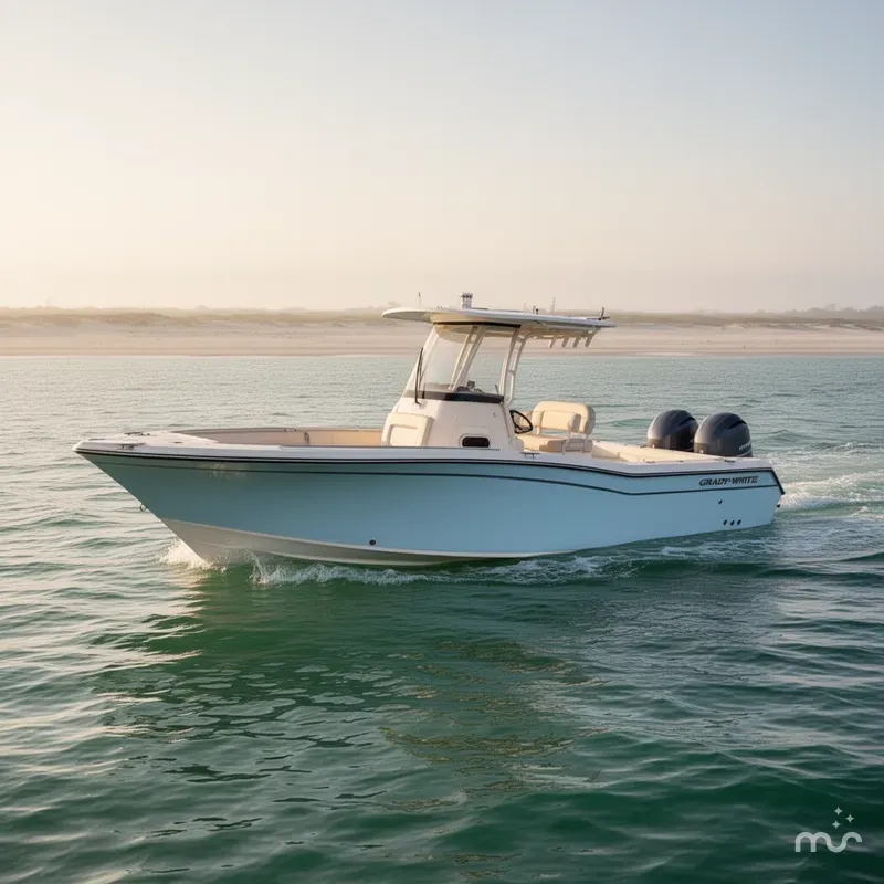 Slide: The Image of Grady-White Fisherman 257 2023 - 2