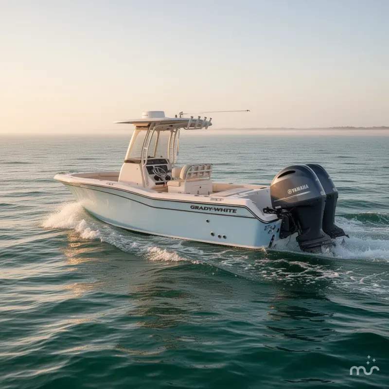 Slide: The Image of Grady-White Fisherman 257 2023 - 4