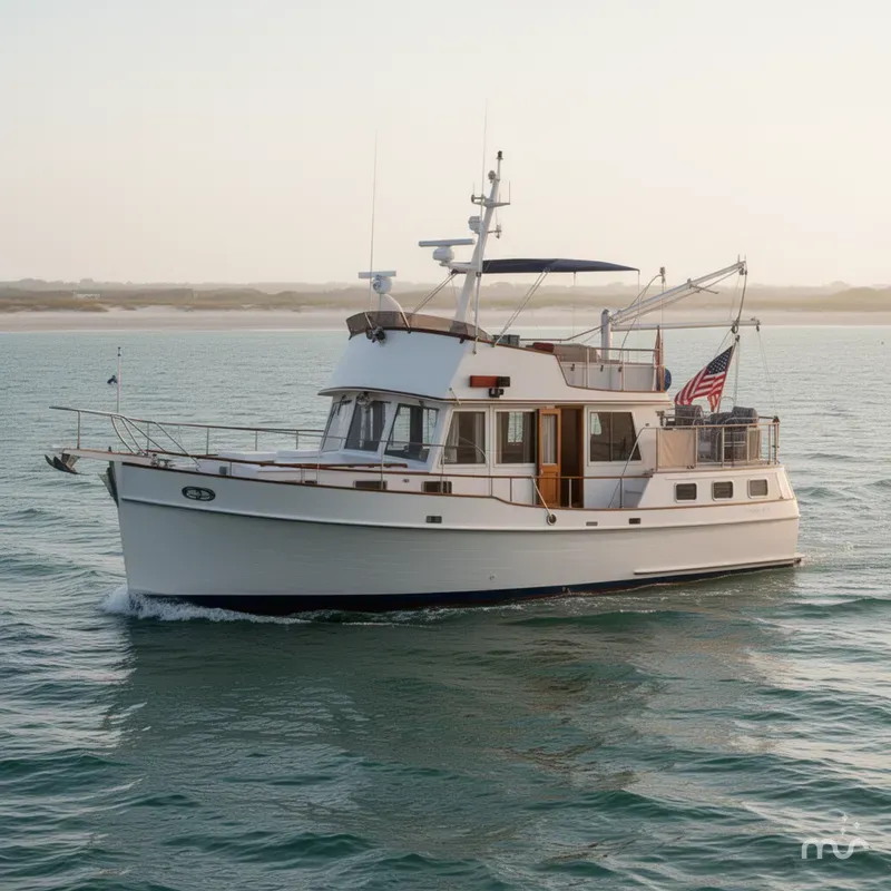 Slide: The Image of Grand Banks 42 Motor Yacht 1985 - 2