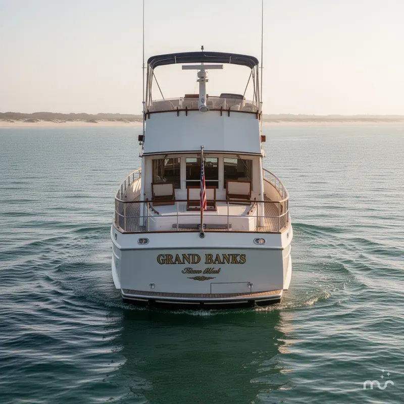 Slide: The Image of Grand Banks 42 Motor Yacht 1985 - 3