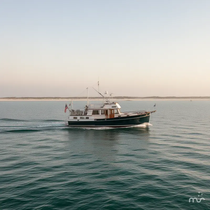 Slide: The Image of Grand Banks 42 Motor Yacht 1985 - 4