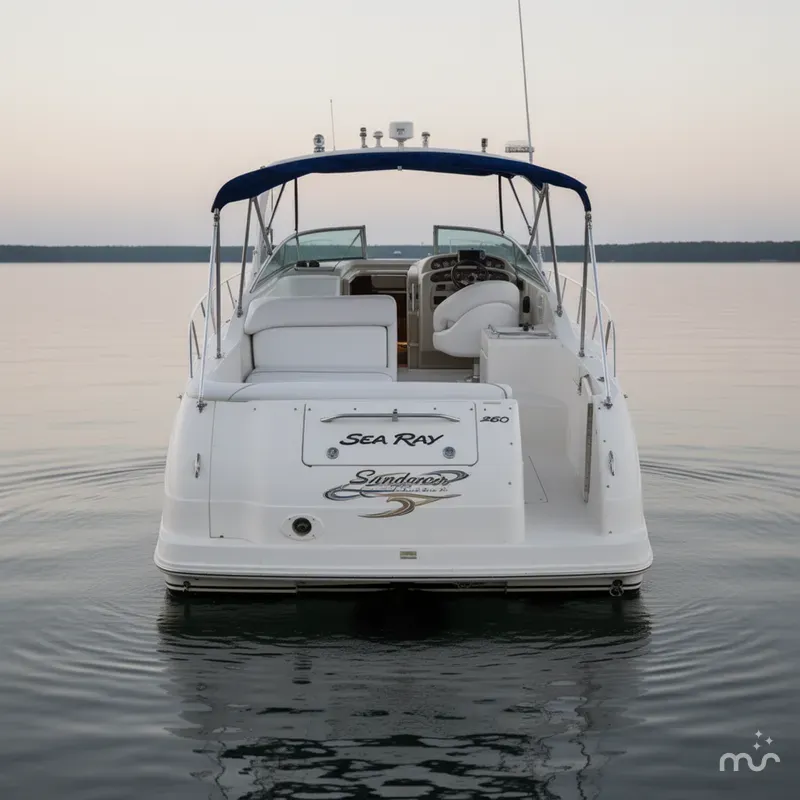 Slide: The Image of Sea Ray Sundancer 260 2002 - 3