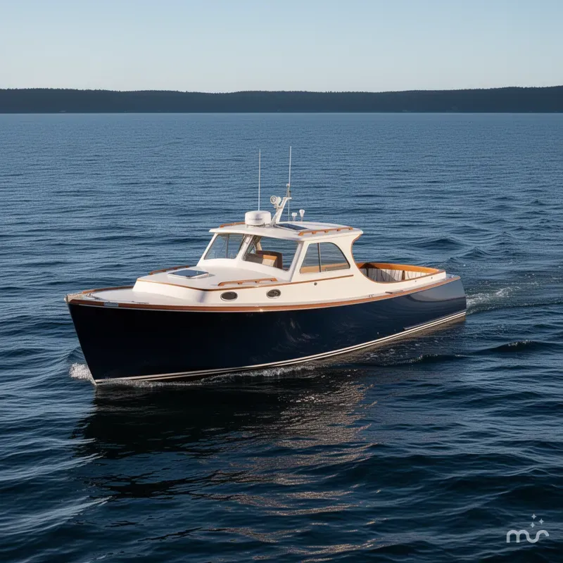 Slide: The Image of Hinckley Yachts Picnic Boat 36 Classic 2000 - 1