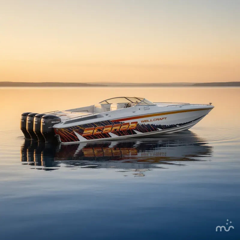 The Image of Wellcraft 43 Scarab AVS 1995 - 0