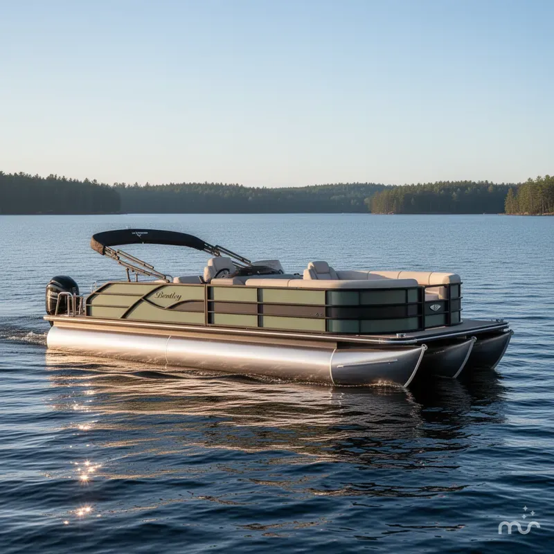 Slide: The Image of Bentley Pontoons Legacy 243 Swingback 2026 - 2