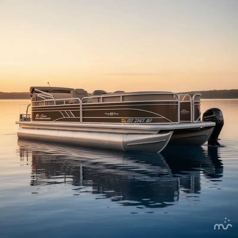 The Image of Sun Tracker Party Barge 22DLX 2020 - 0