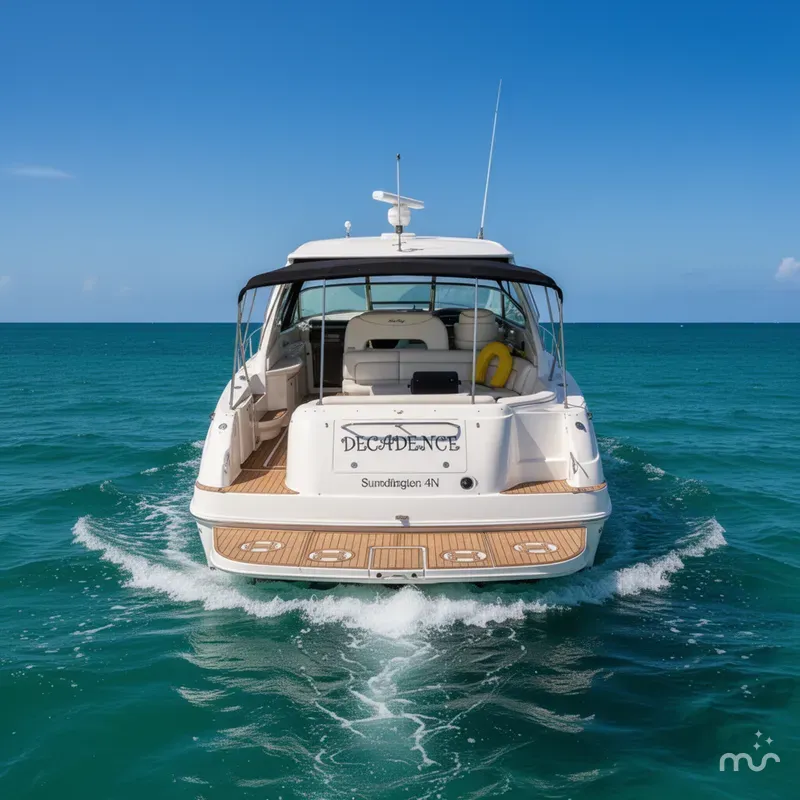 Slide: The Image of Sea Ray Sundancer 460 2003 - 3