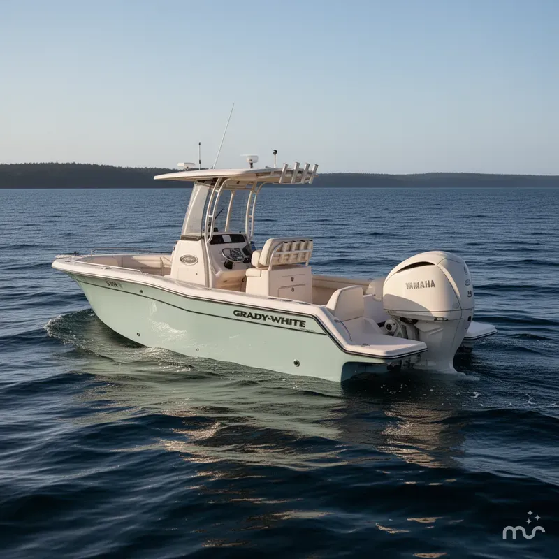 Slide: The Image of Grady-White Fisherman 216 2027 - 2
