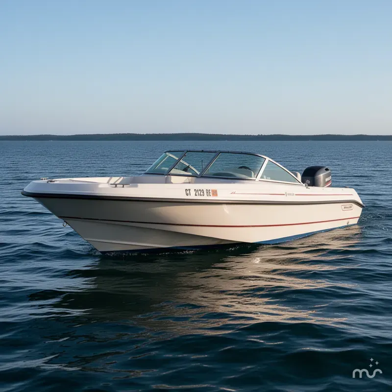 Slide: The Image of Boston Whaler 18 Ventura Bowrider 1999 - 2