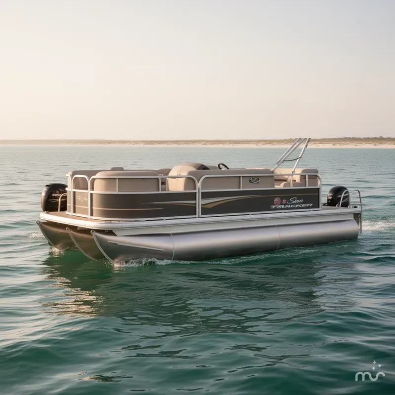 The Image of Sun Tracker Party Barge 18 DLX 2025 - 0