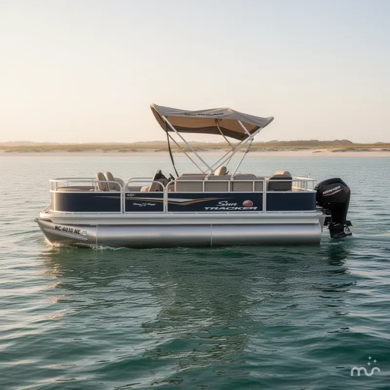 Slide: The Image of Sun Tracker Bass Buggy 18 DLX 2025 - 2