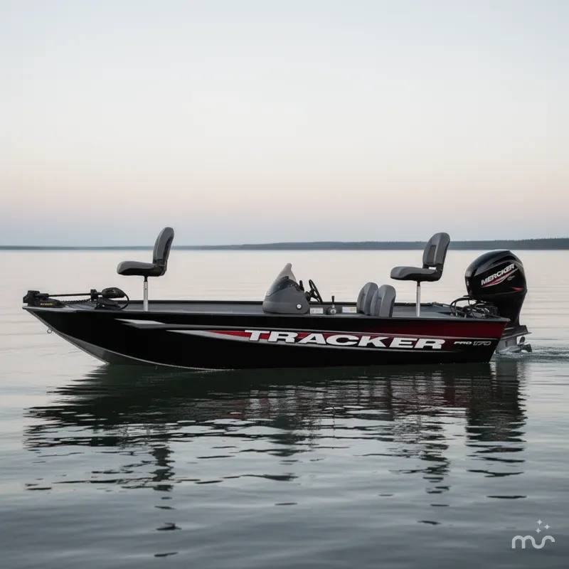 Slide: The Image of Tracker Pro 170 2026 - 2
