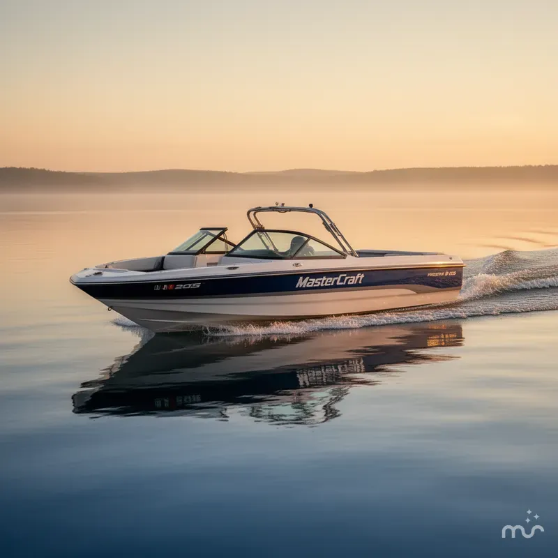Slide: The Image of MasterCraft Prostar 205 1994 - 4
