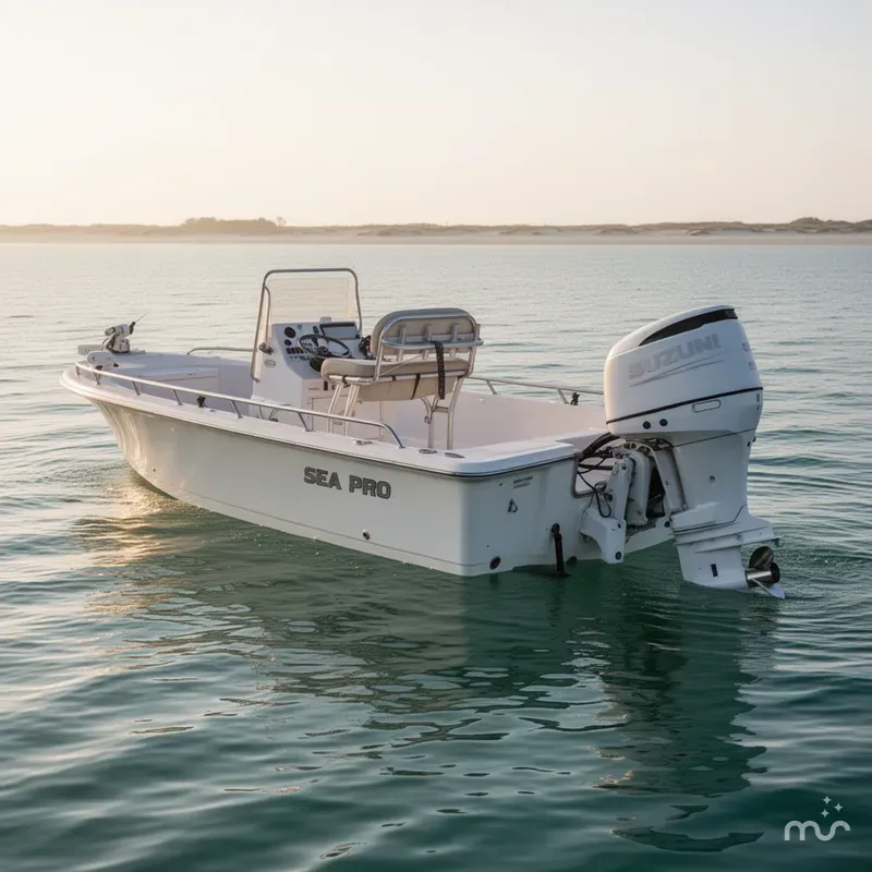 Slide: The Image of Sea Pro SV2400CC Bay Boat 2005 - 2