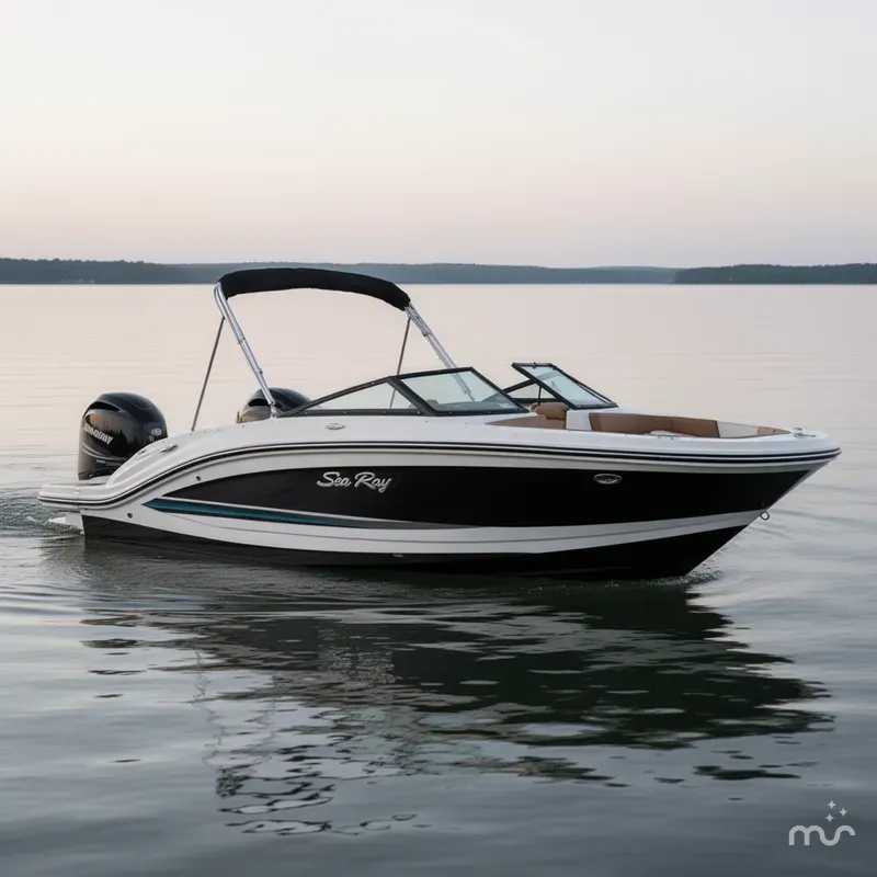 Slide: The Image of Sea Ray SPX 190 Outboard 2018 - 2
