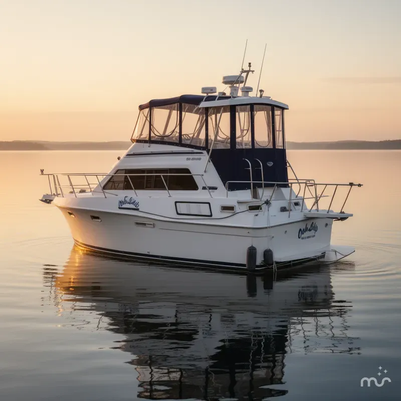 Slide: The Image of Mainship 37 Motor Yacht 1996 - 2