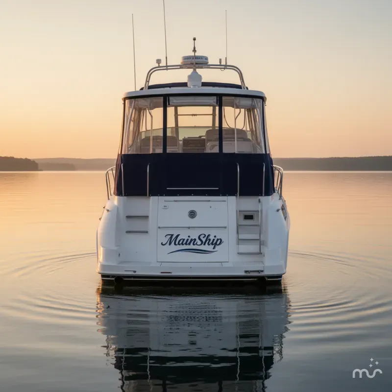 Slide: The Image of Mainship 37 Motor Yacht 1996 - 3