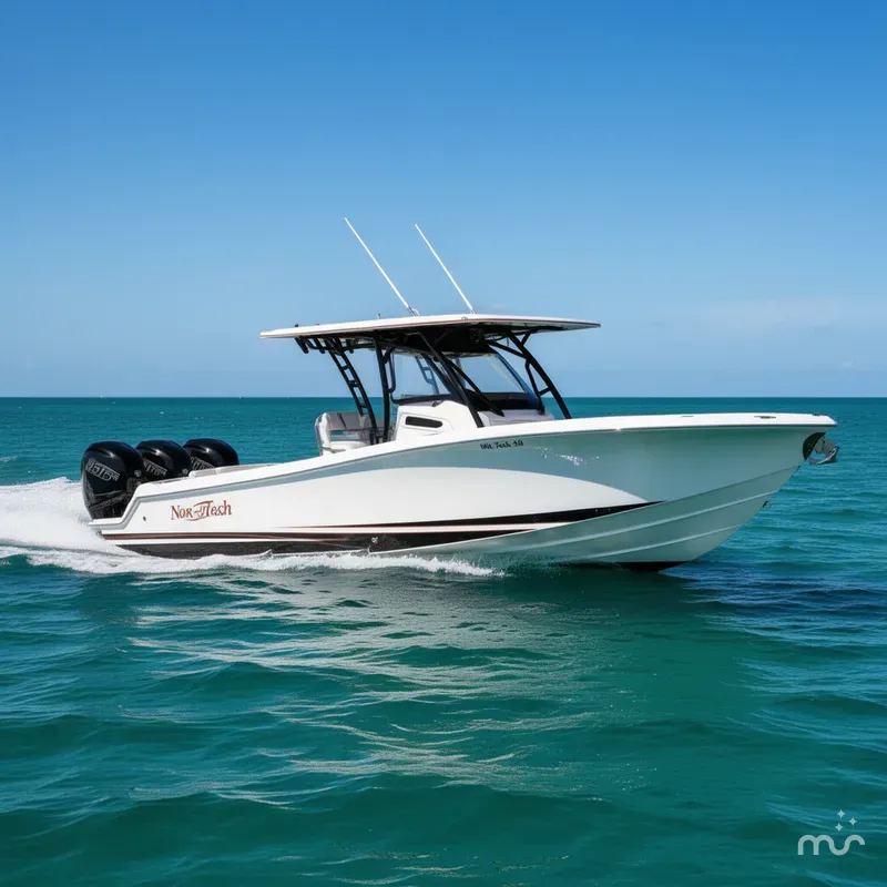 Slide: The Image of Nor-Tech 340 Sport Center Console 2022 - 2
