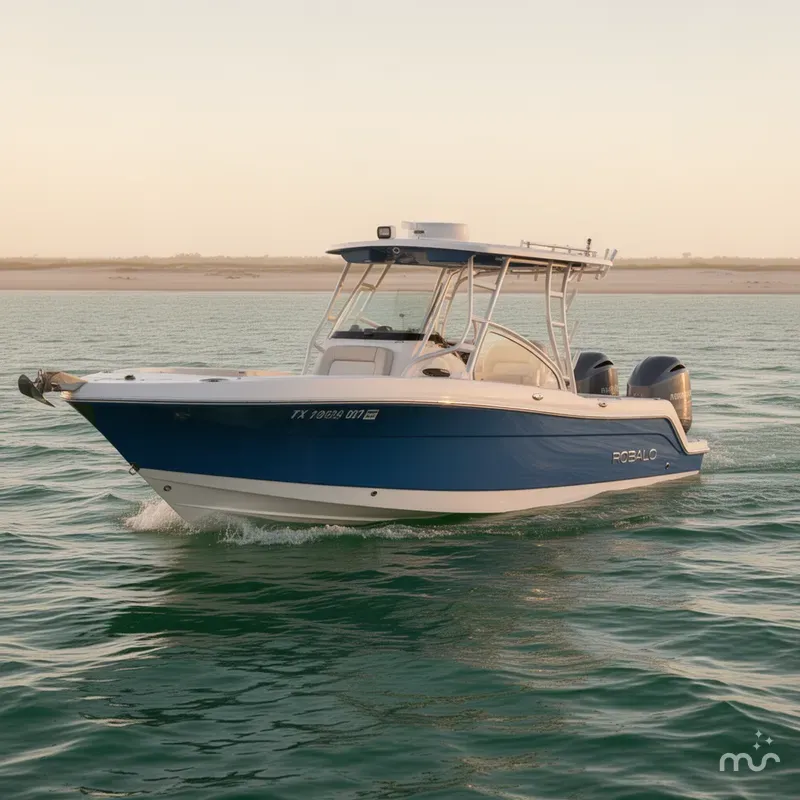 Slide: The Image of Robalo R247 Dual Console 2017 - 2