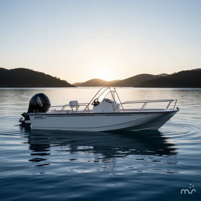 Slide: The Image of Boston Whaler 170 Montauk 2026 - 2
