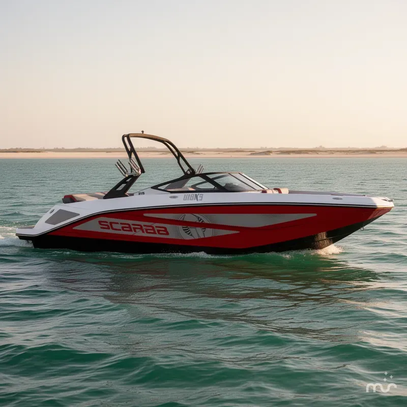 Slide: The Image of Scarab 215 LX Wake 2026 - 2