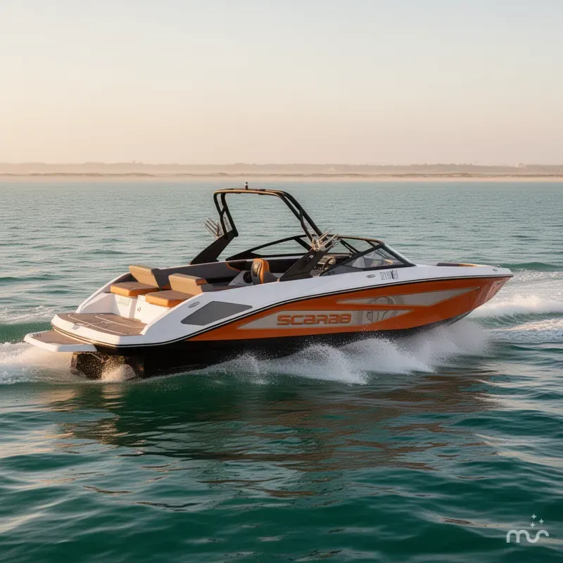 Slide: The Image of Scarab 215 LX Wake 2026 - 4