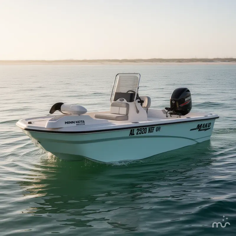 Slide: The Image of Mako Pro Skiff 13 PRO SKIFF WITH 40HP 2024 - 2
