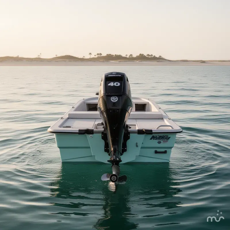 Slide: The Image of Mako Pro Skiff 13 PRO SKIFF WITH 40HP 2024 - 3