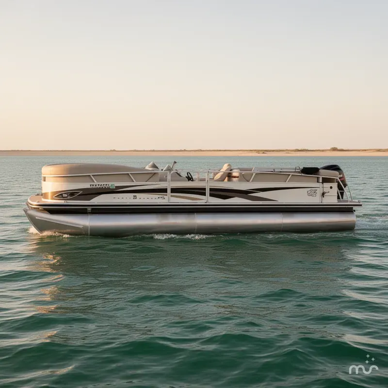 Slide: The Image of Sun Tracker 25 Party Barge XP3 2010 - 2