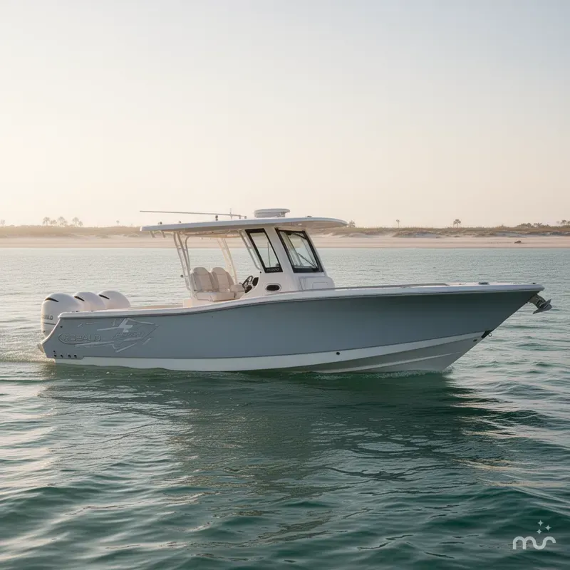 Slide: The Image of Robalo R300 Center Console 2026 - 2