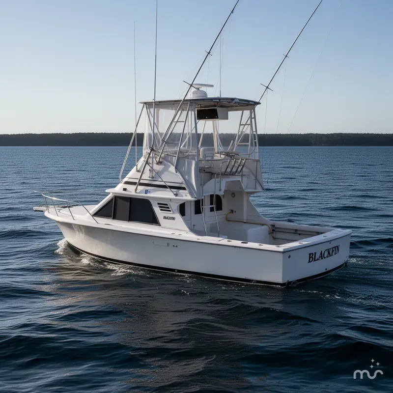 Slide: The Image of Blackfin 29 Flybridge 1994 - 2