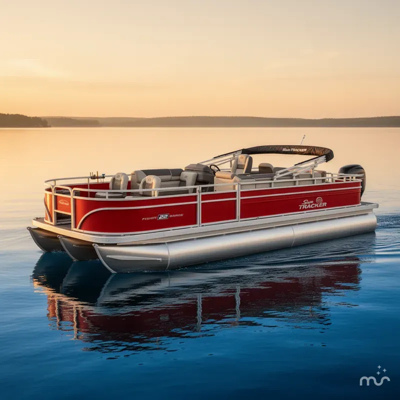 The Image of Sun Tracker Fishin' Barge 22 DLX 2026 - 0