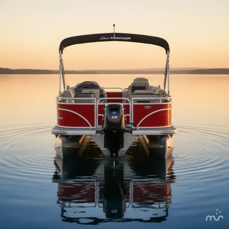 Slide: The Image of Sun Tracker Fishin' Barge 22 DLX 2026 - 3