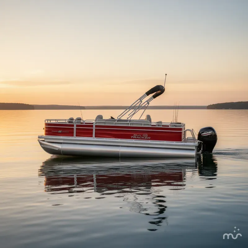 Slide: The Image of Sun Tracker Fishin' Barge 22 DLX 2026 - 4