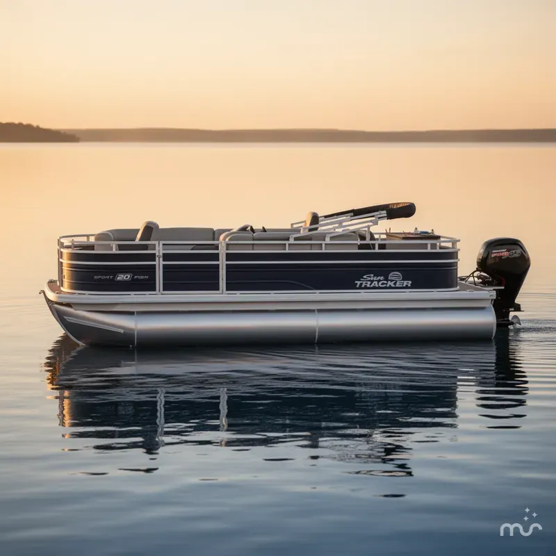 Slide: The Image of Sun Tracker SportFish 20 DLX 2026 - 2