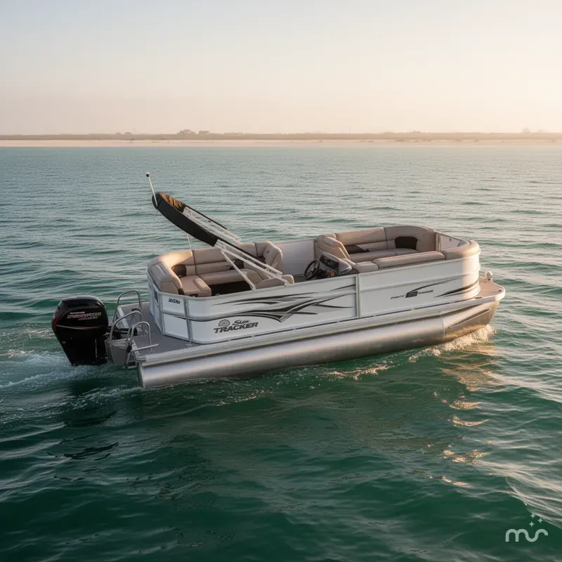 The Image of Sun Tracker Party Barge 20 DLX 2026 - 0