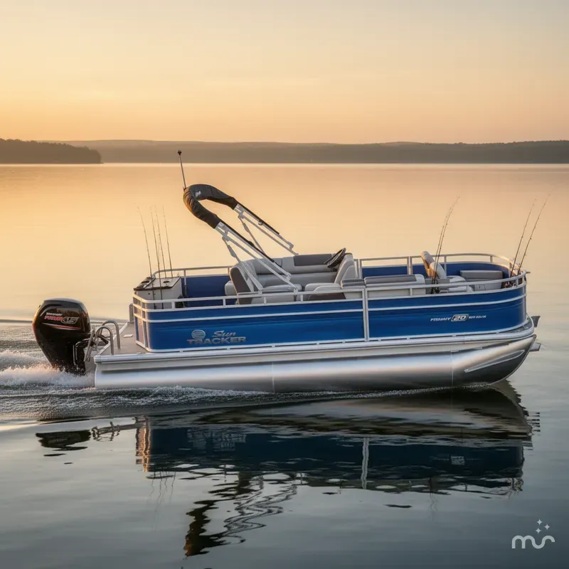 The Image of Sun Tracker Fishin' Barge 20 DLX 2026 - 0