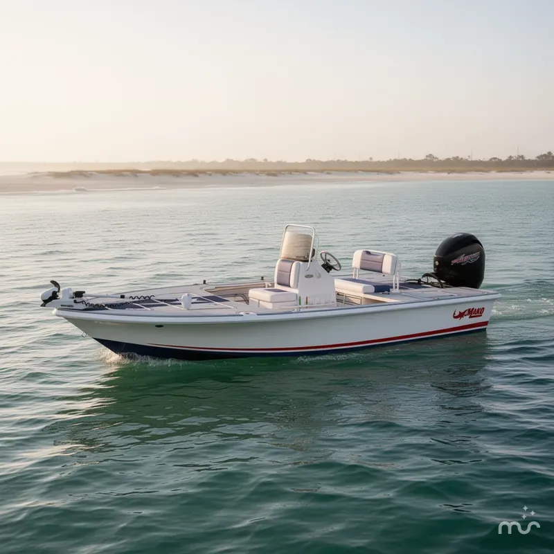 The Image of Mako 18 Pro Skiff Patriot Edition 2026 - 0