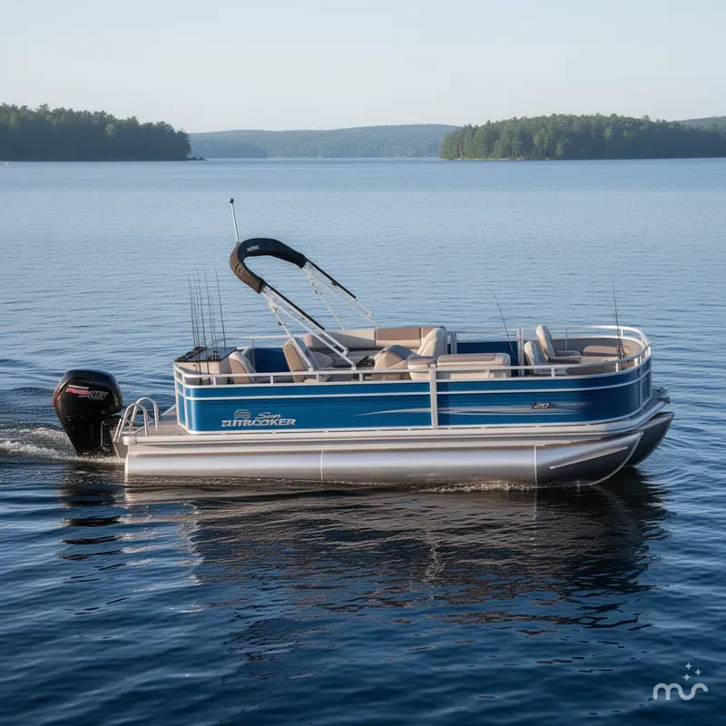 The Image of Sun Tracker Fishin' Barge 20 DLX 2026 - 0