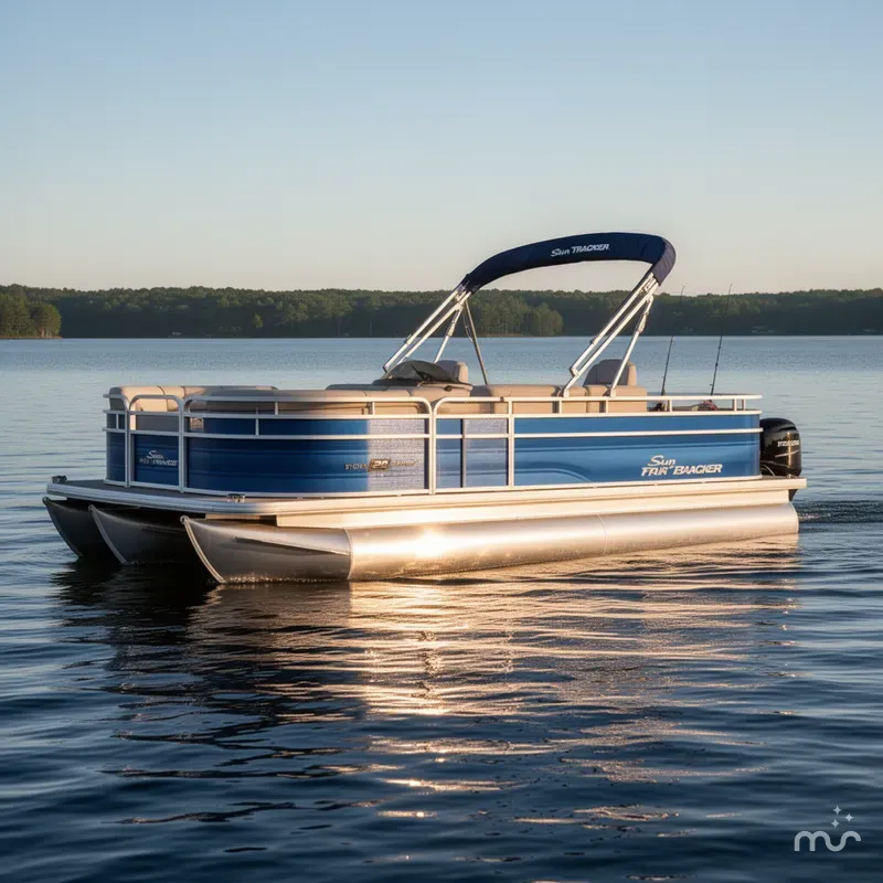 Slide: The Image of Sun Tracker Fishin' Barge 20 DLX 2026 - 4