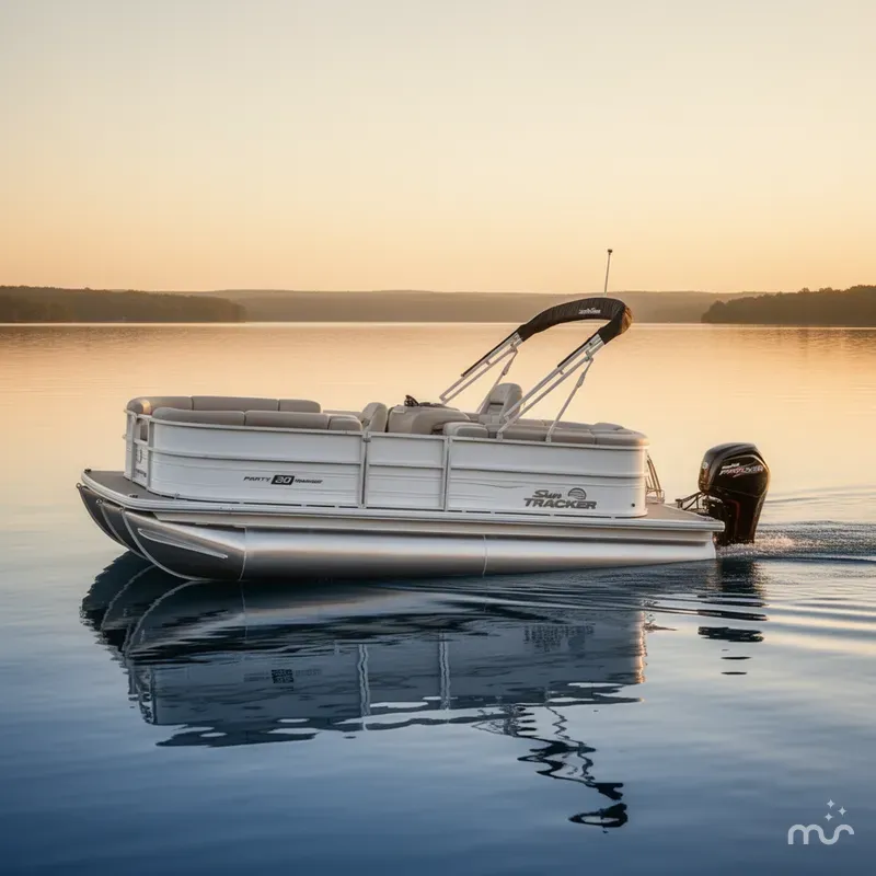 The Image of Sun Tracker Party Barge 20 DLX 2026 - 0