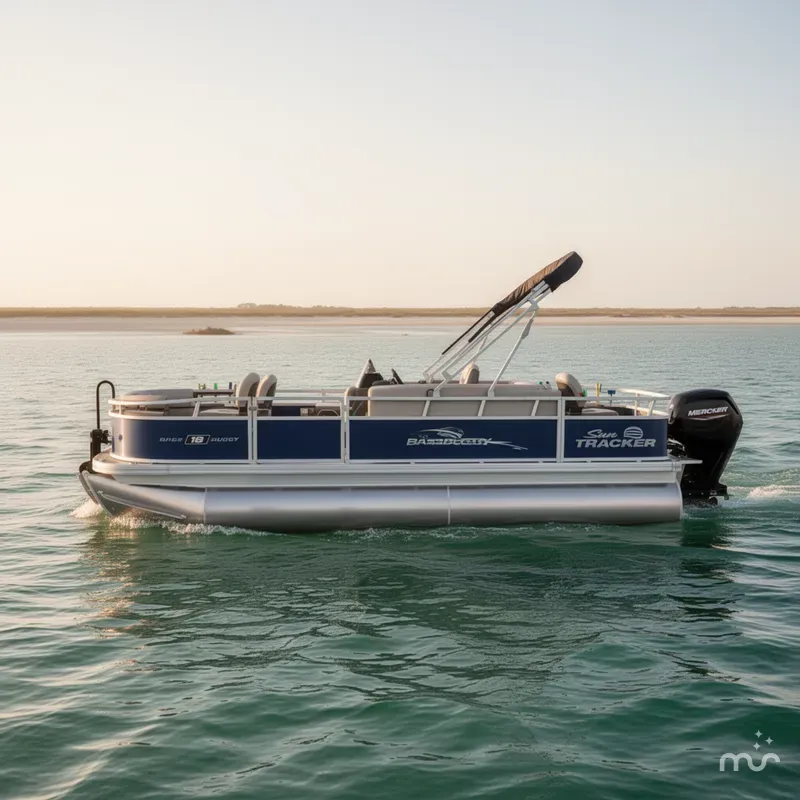 Slide: The Image of Sun Tracker Bass Buggy 18 DLX 2026 - 2