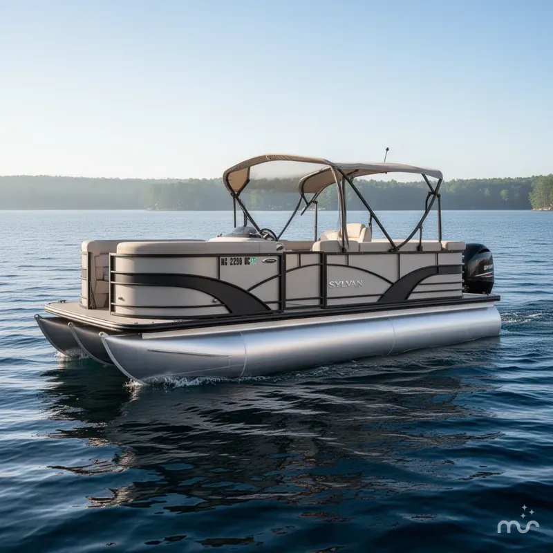 Slide: The Image of Sylvan 820 Mirage Cruise 2018 - 2