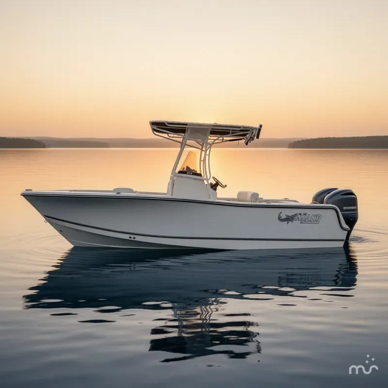 Slide: The Image of Mako 214 Center Console 2026 - 2
