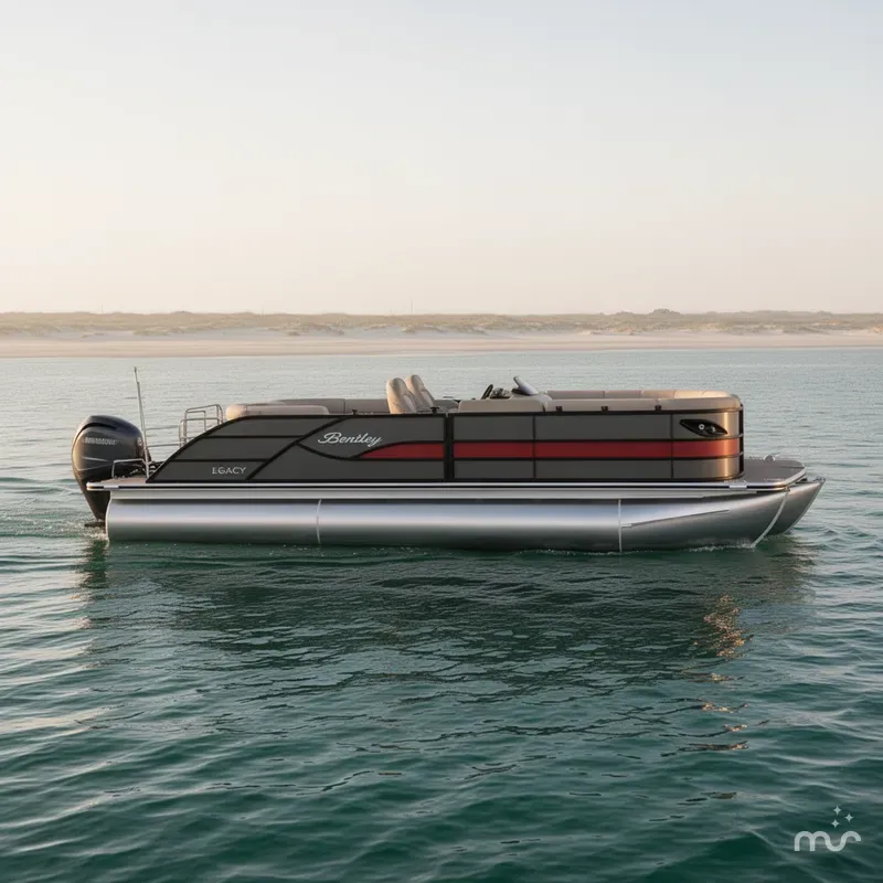 Slide: The Image of Bentley Pontoons Legacy 223 Swingback 2026 - 2