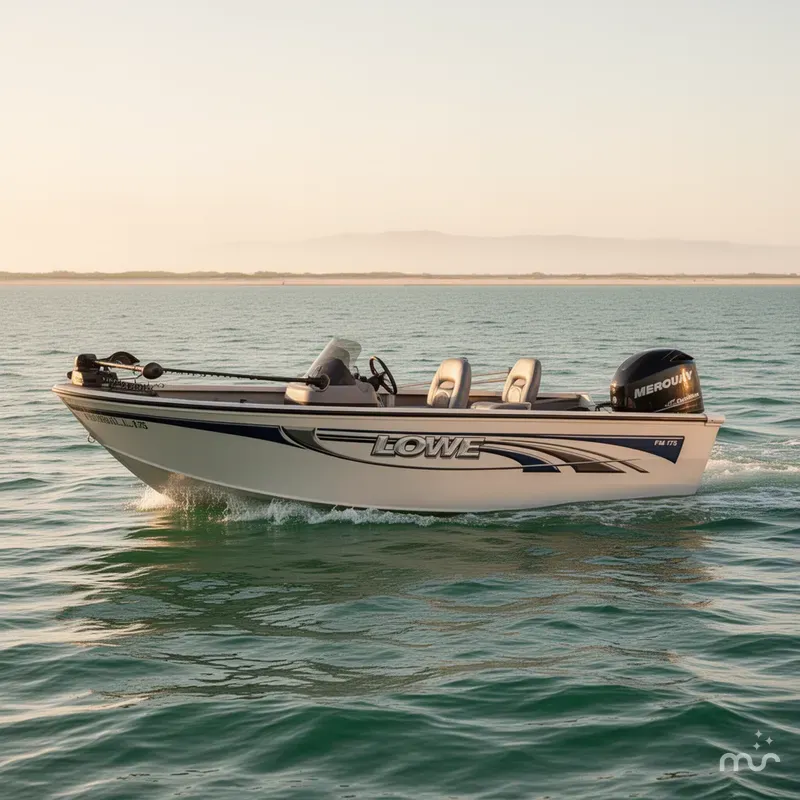 Slide: The Image of Lowe Fishing Machine 175 2011 - 2