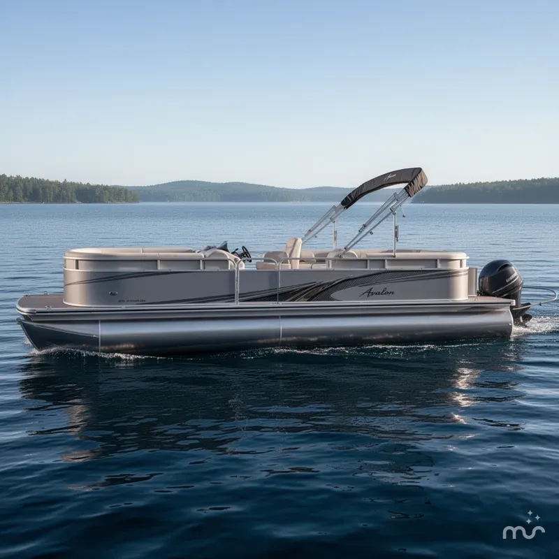 Slide: The Image of Avalon GS Quad Lounge - 25' 2019 - 2