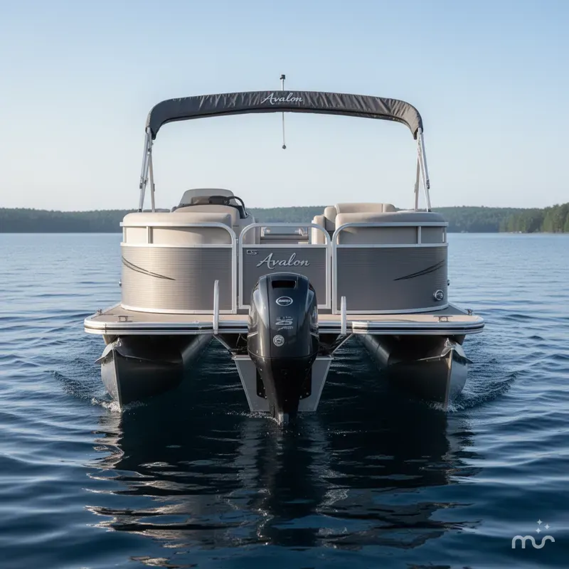 Slide: The Image of Avalon GS Quad Lounge - 25' 2019 - 3