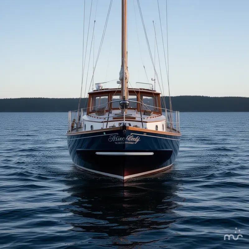 Slide: The Image of Hinckley Yachts 41 1969 - 3