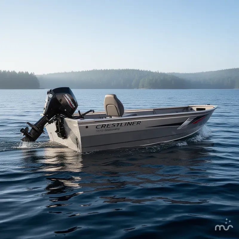 The Image of Crestliner 1650 Discovery Tiller 2027 - 0